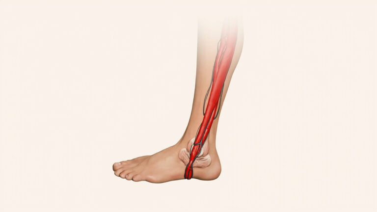 Artère récurrente tibiale : anatomie, trajet et importance clinique