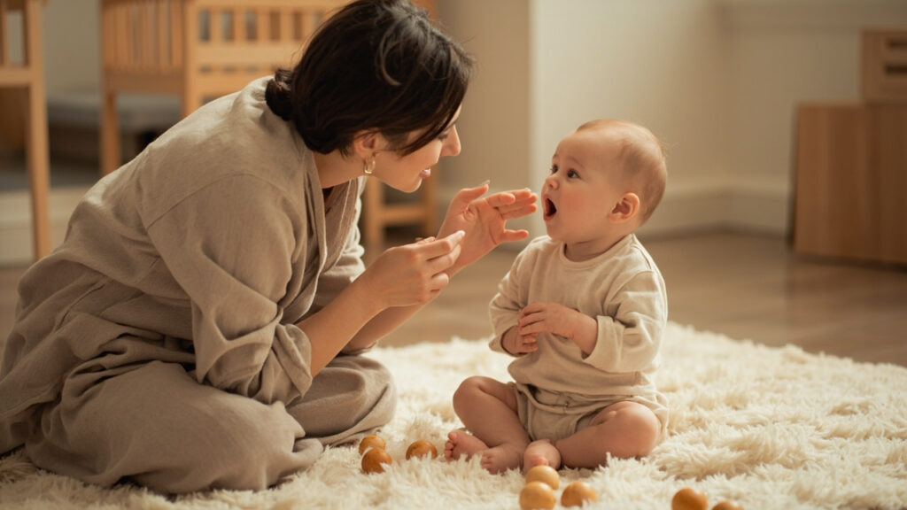 Babillage et facteurs de risque : comprendre le développement du langage chez le bébé : prise en charge