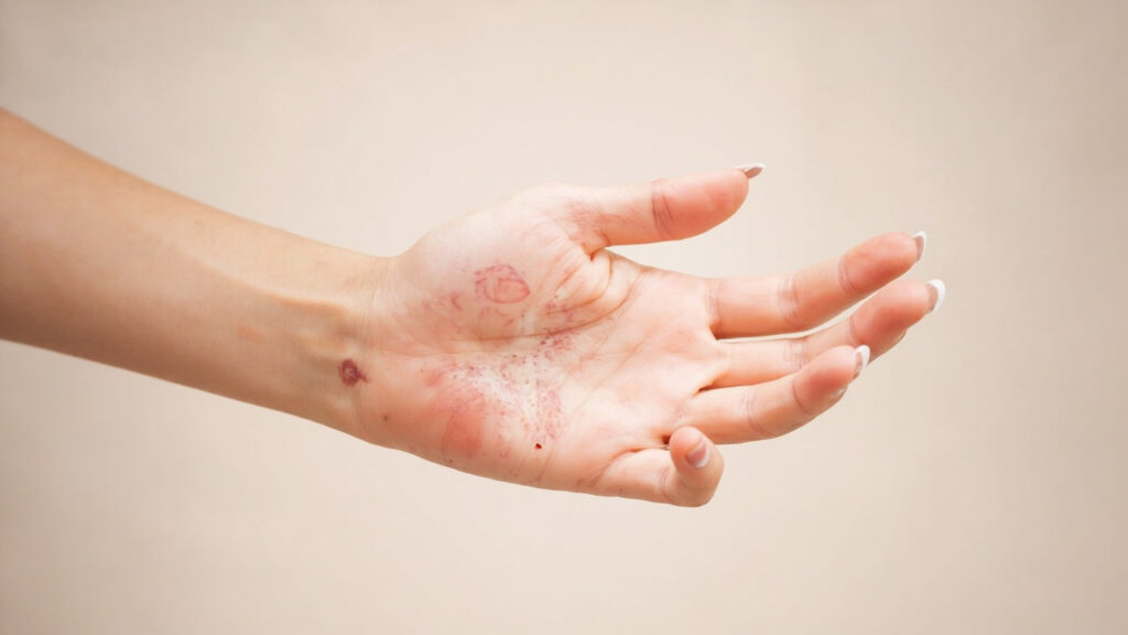 Dermatite de contact : causes, symptômes, traitements et prévention : prise en charge