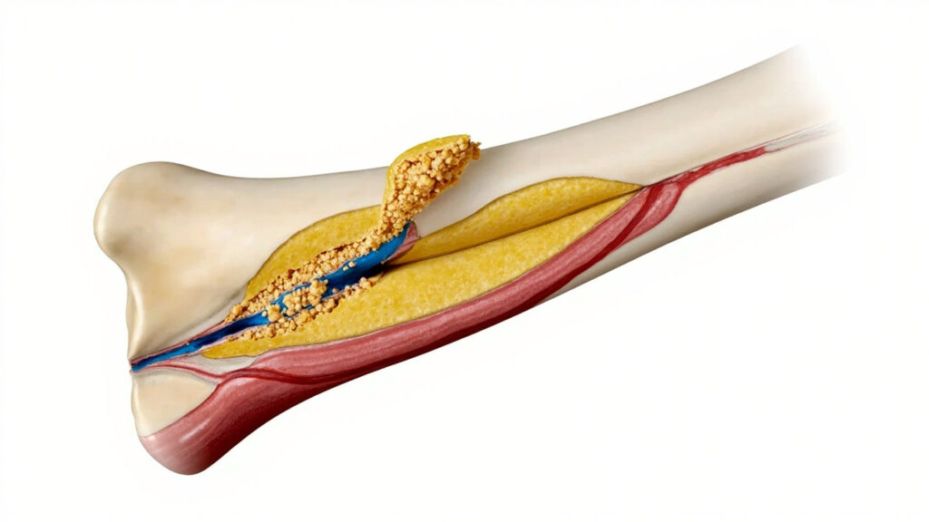 Embolie graisseuse : causes, symptômes, diagnostic et traitement : vue générale