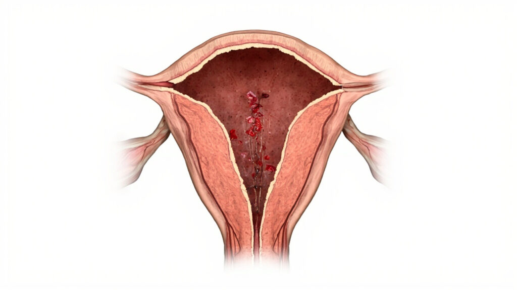 Hémorragie postpartum : causes, symptômes, traitement et prévention : zone du corps concernée