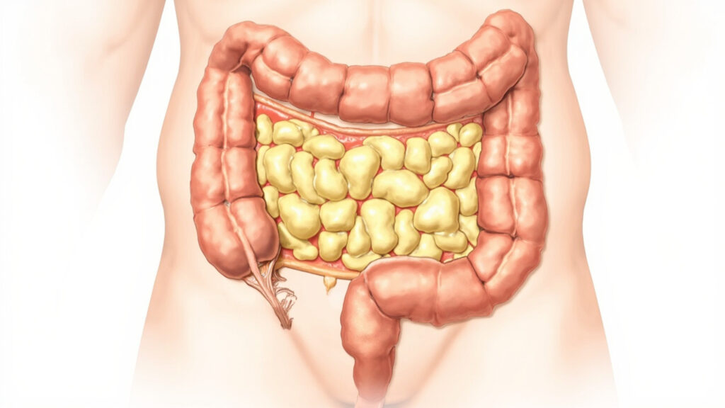 La Toxine A de Clostridium difficile : Mécanismes, Symptômes et Traitements : zone du corps concernée