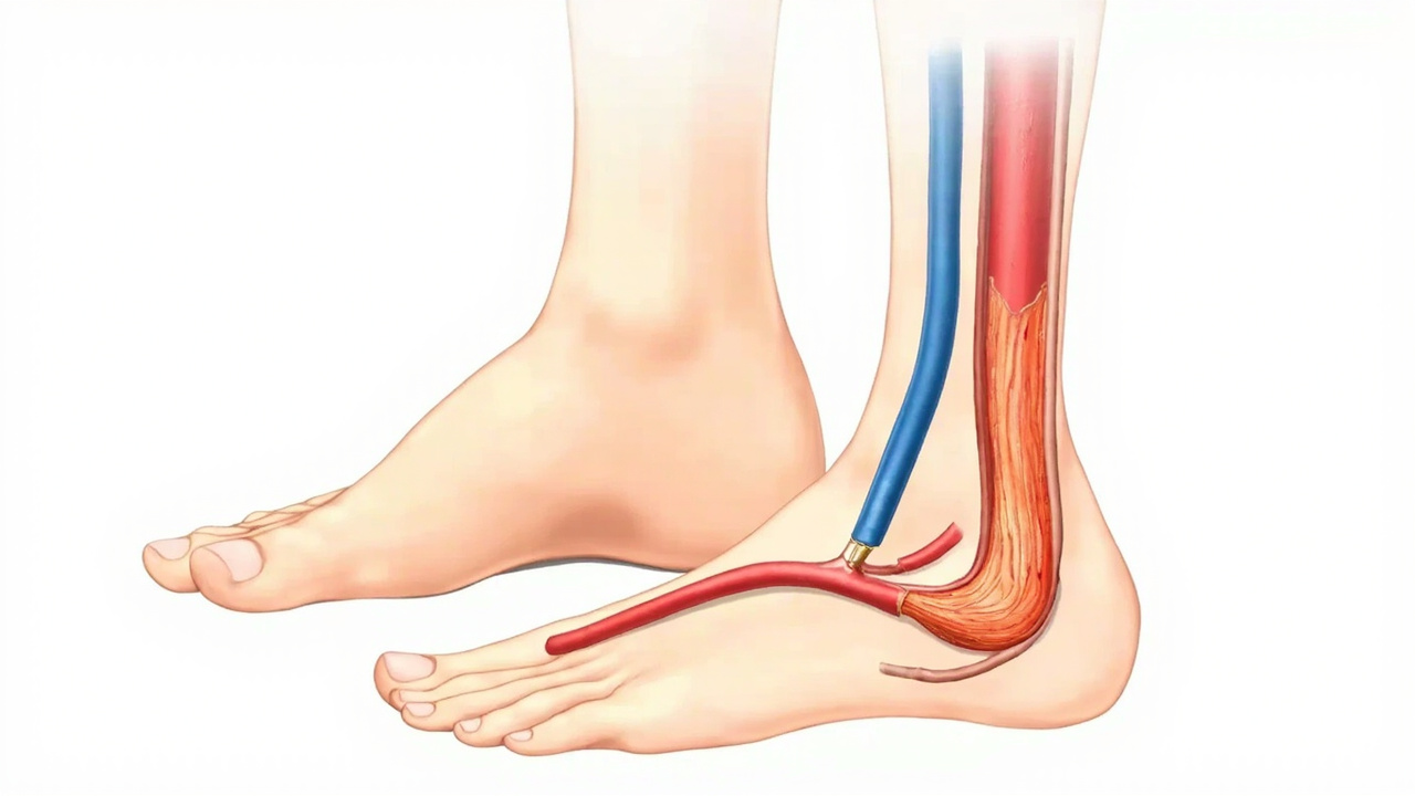 L’Artère Fibulaire (Péronière) : Anatomie Complète, Trajet et Pathologies