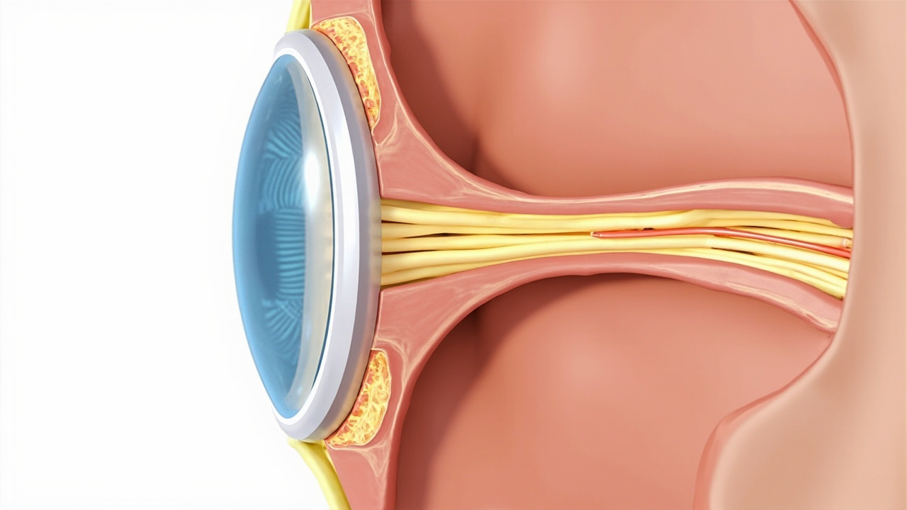 Le nerf optique : anatomie, fonction et pathologies