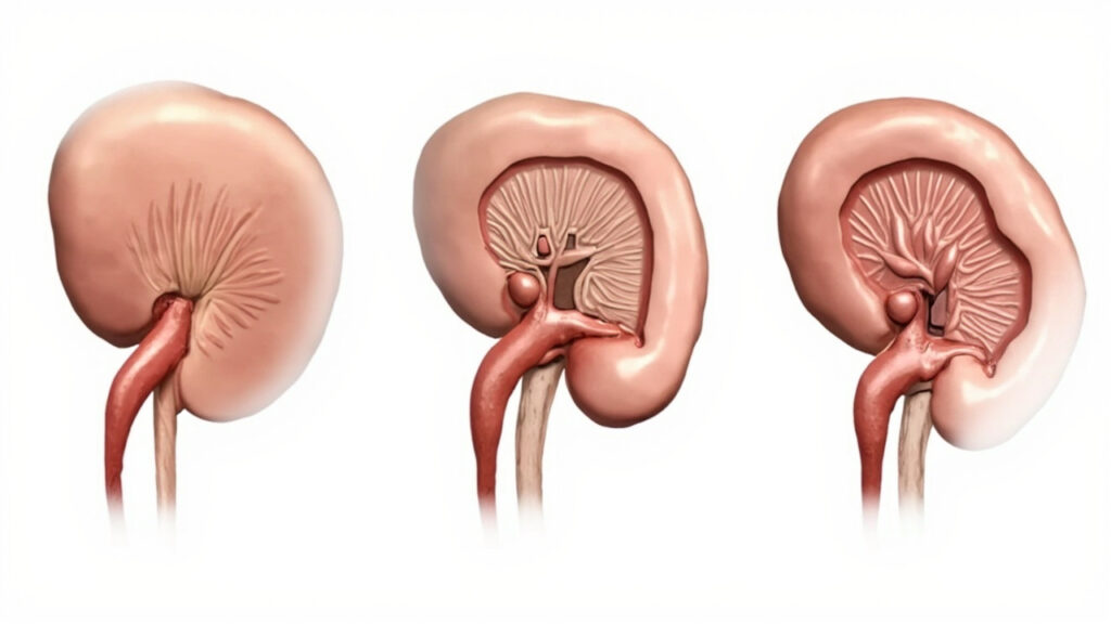 Les calices rénaux : anatomie, fonctions et pathologies : signes et manifestations
