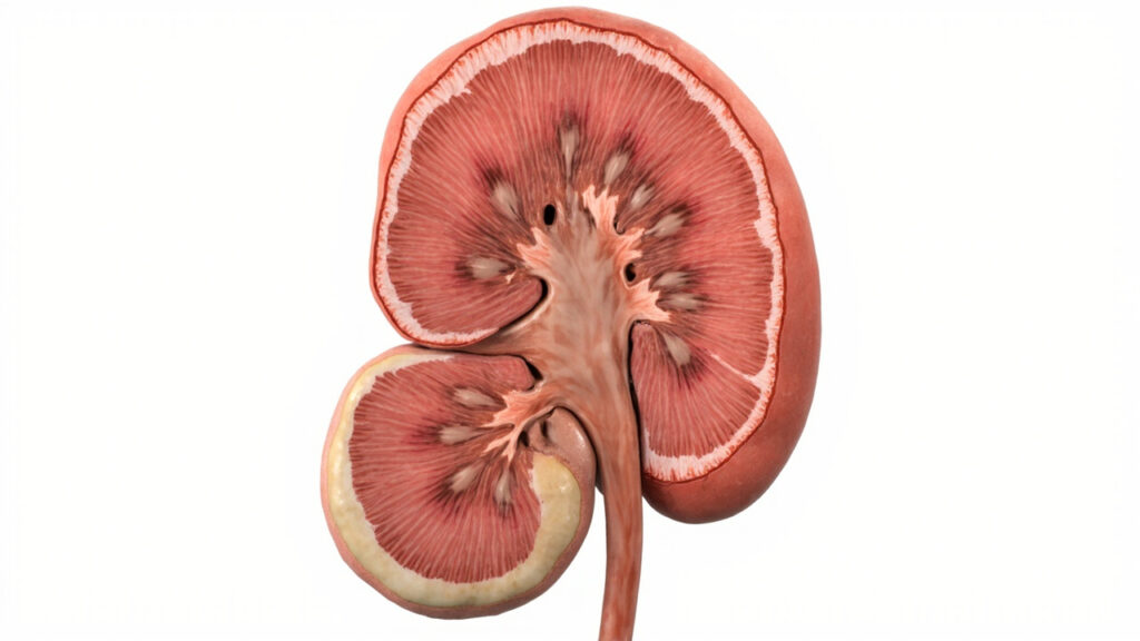 Les calices rénaux : anatomie, fonctions et pathologies : vue générale