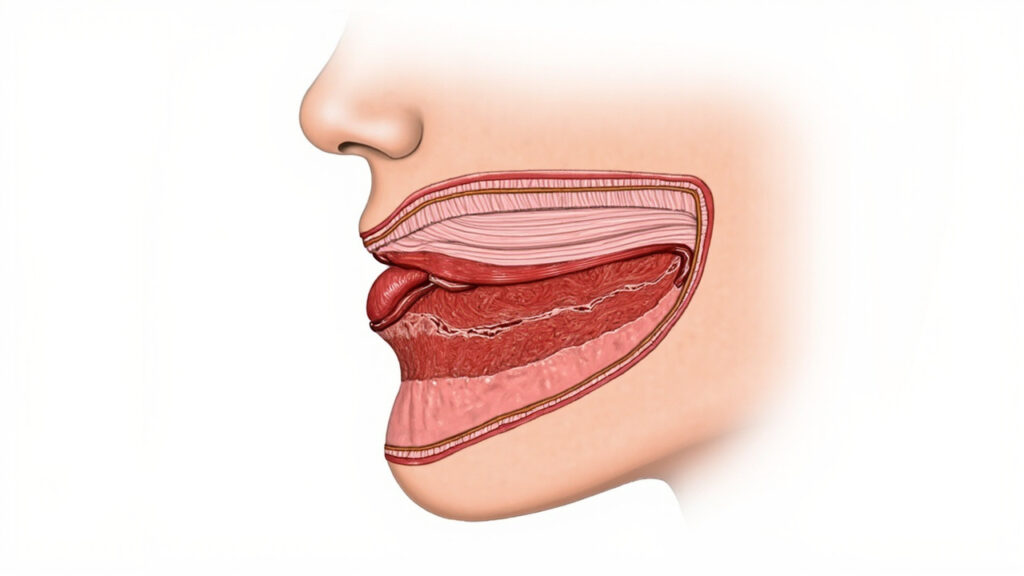 Les lèvres : anatomie, fonctions et soins essentiels : zone du corps concernée