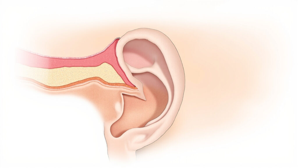 L’Hélix : anatomie complète de la partie externe de l’oreille : signes et manifestations