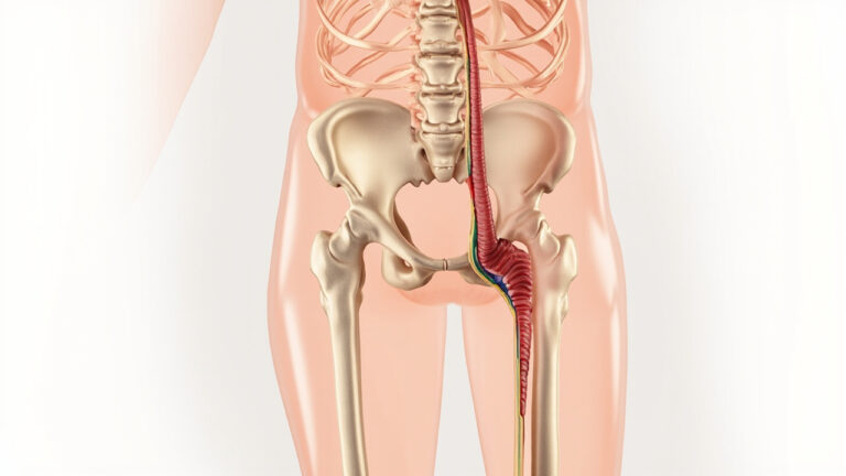 Ligament rond de la hanche : anatomie, rôles et pathologies
