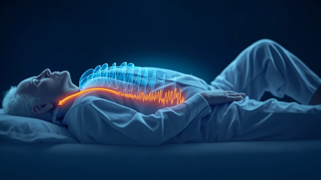 Sommeil fragmenté : causes, conséquences et solutions après 60 ans : zone du corps concernée