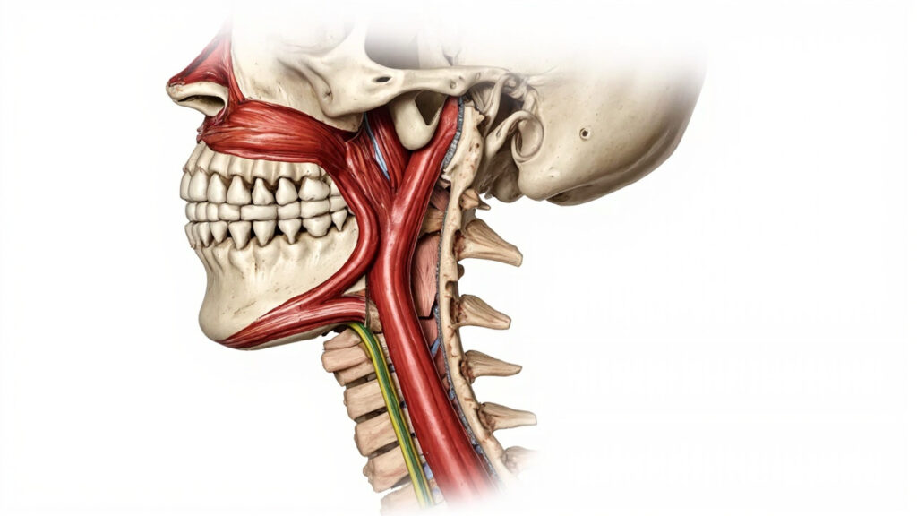 Artère cervicale ascendante : anatomie, trajet et implications cliniques : zone du corps concernée