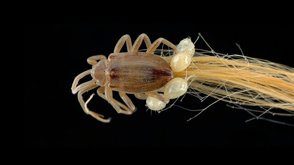 Pediculus humanus capitis : tout savoir sur le pou de tête : zone du corps concernée