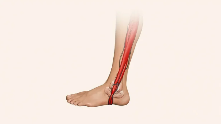 Artère récurrente tibiale : anatomie et trajet