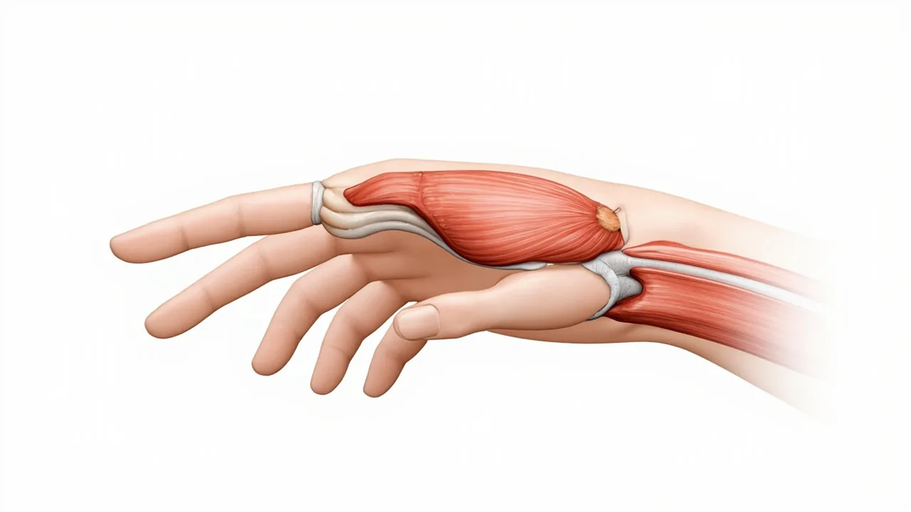 Extenseur du petit doigt : anatomie et pathologies