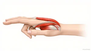 Le long fléchisseur du pouce : anatomie et pathologies