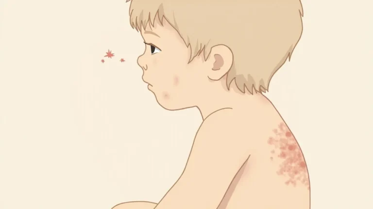 Rougeole chez l&rsquo;enfant : symptômes et complications