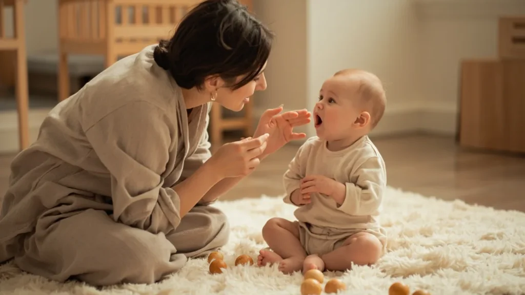 Babillage et facteurs de risque : comprendre le développement du langage chez le bébé : prise en charge