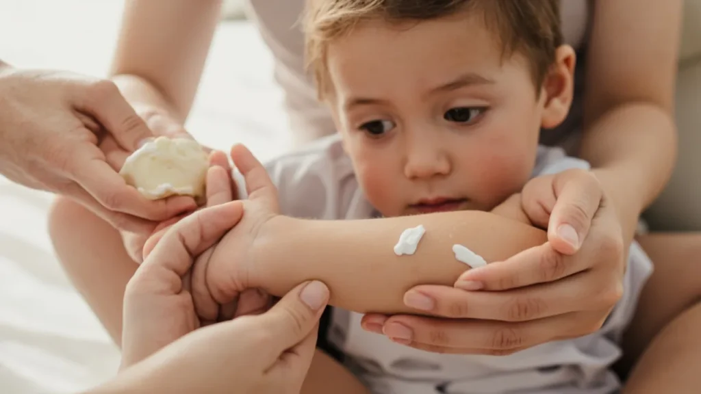 Dermatite de contact chez l’enfant : diagnostic et prise en charge complète : prise en charge
