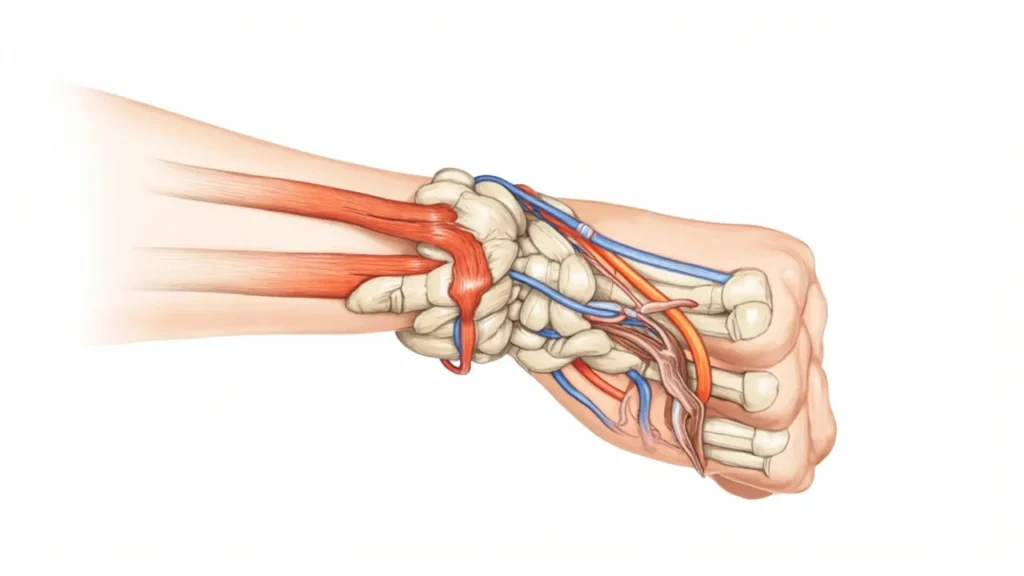 Le long extenseur du pouce : anatomie, fonction et pathologies : signes et manifestations